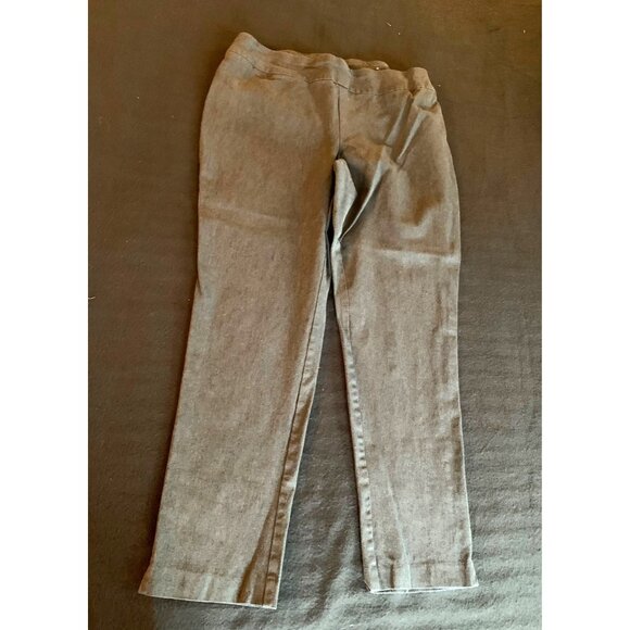 Chicos Fabulously Slimming Womens Pants Size 2 or US Large Navy Cotton Rayon Ble - Picture 1 of 11